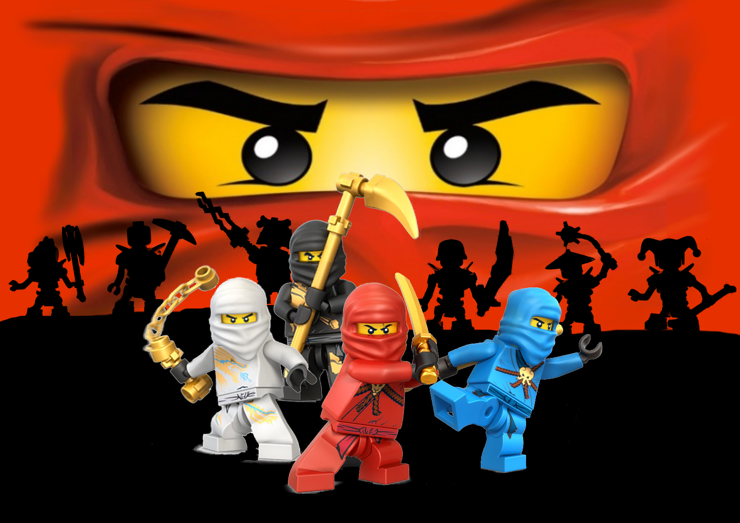I Love Doing All Things Crafty Planning A Ninjago Birthday Party Invitation Tutorial