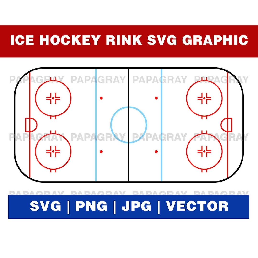 Hockey Rink Printable