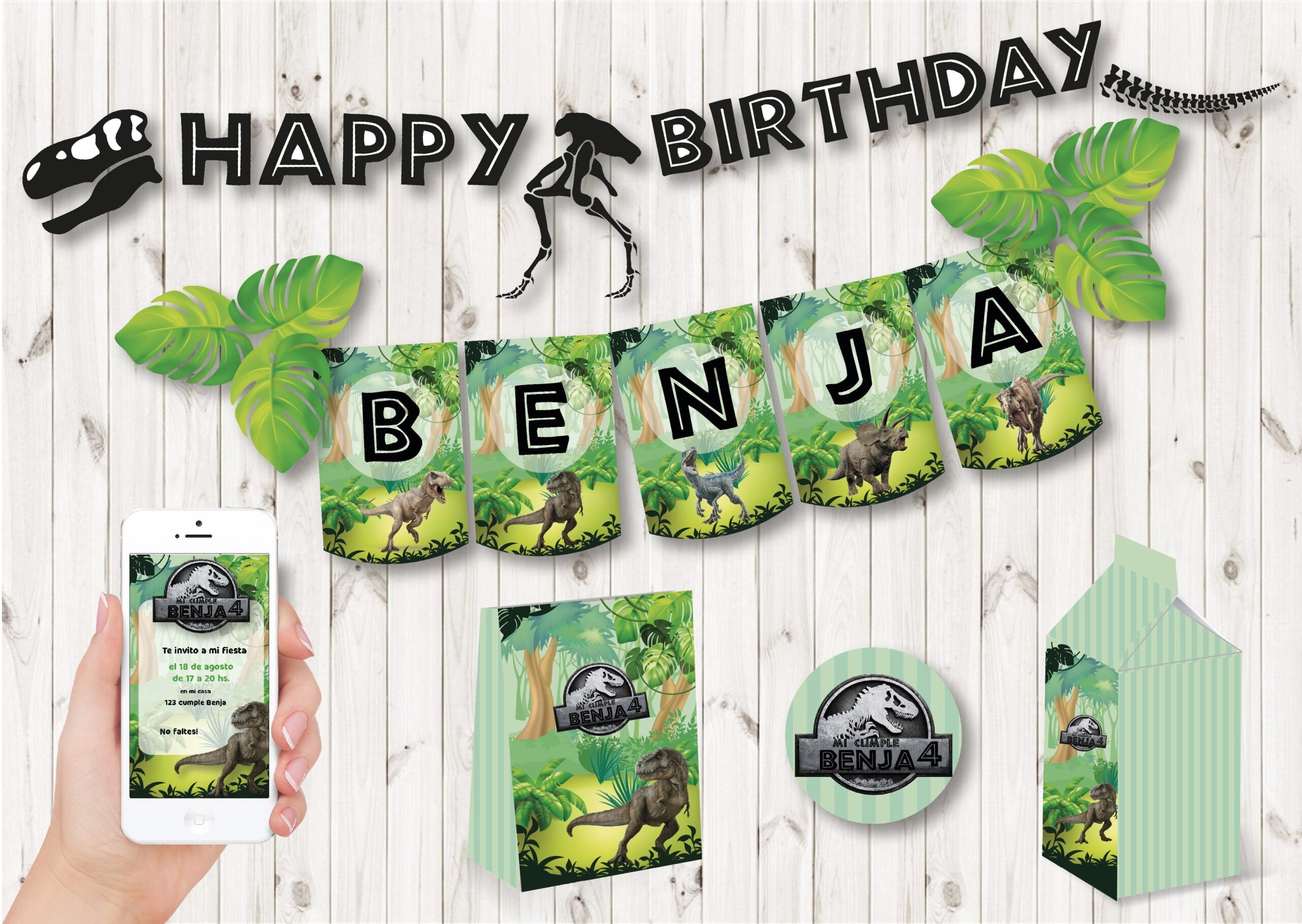 jurassic park banner printable