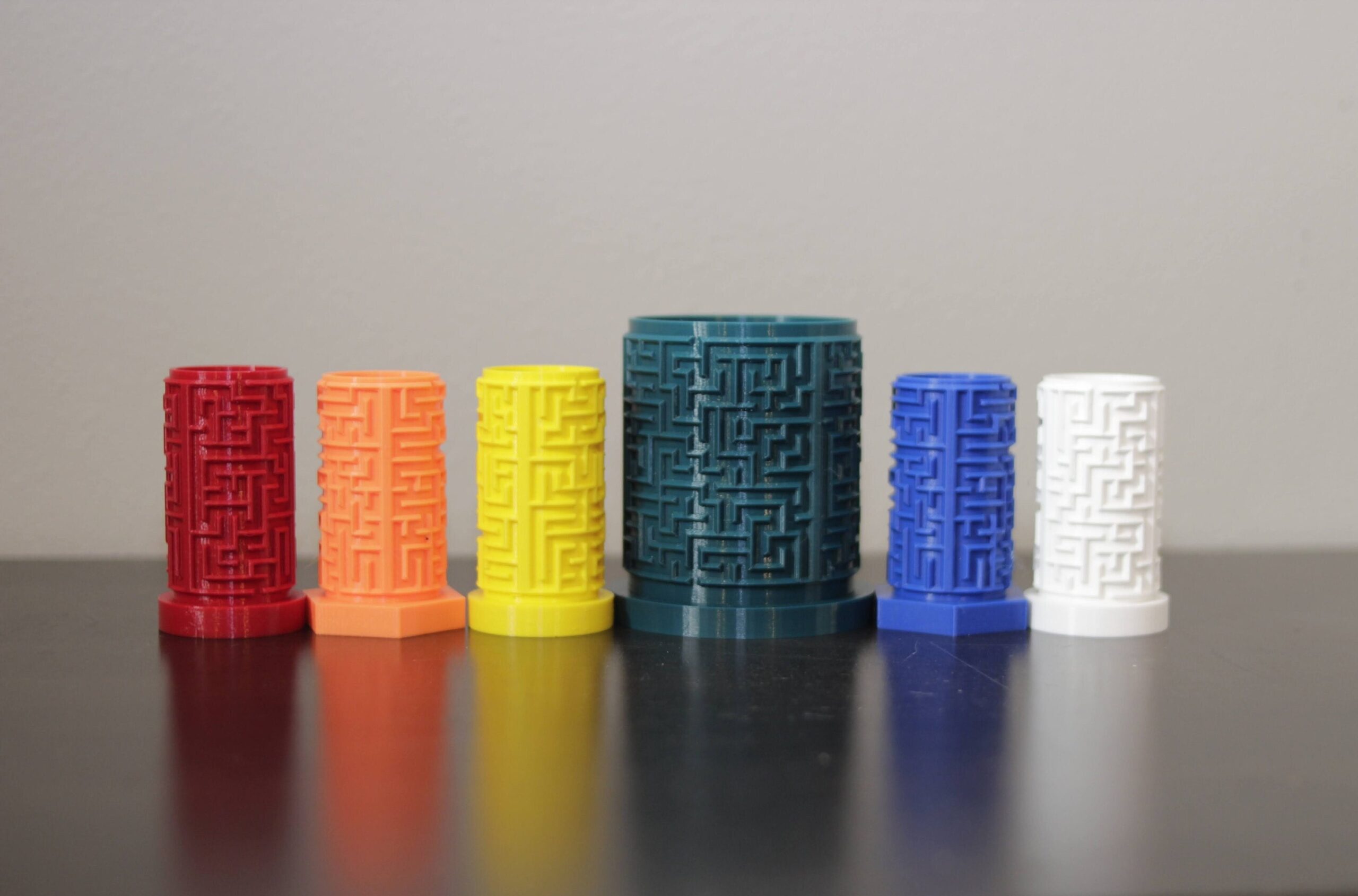 Large Cylinder Puzzle Box 3D Printed Maze Labyrinth Brain Teaser Money Box Etsy