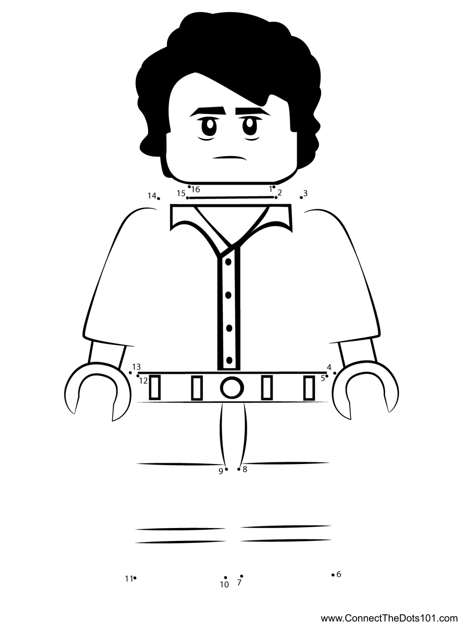 Lego Bruce Banner Dot To Dot Printable Worksheet Connect The Dots