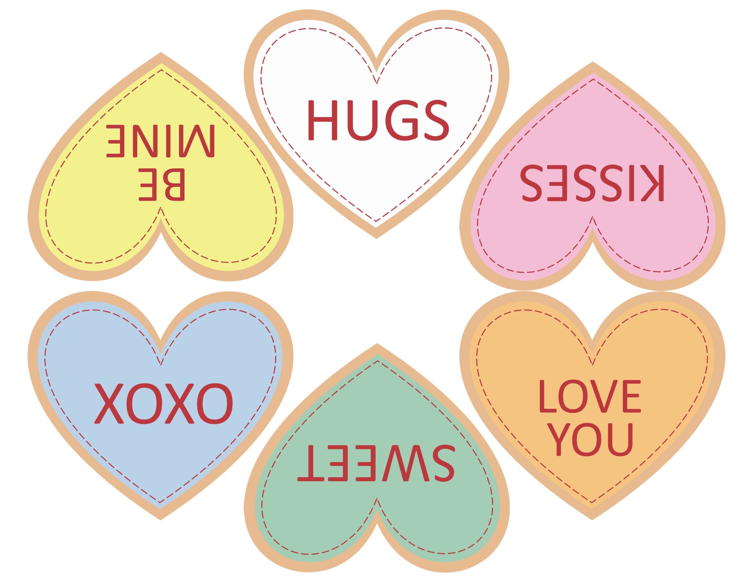 printable valentines day banner