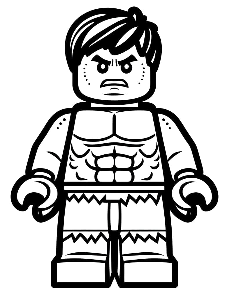 bruce banner lego printables