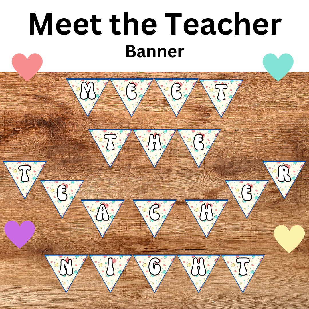Meet The Teacher Night Banner Classroom Decor Classful