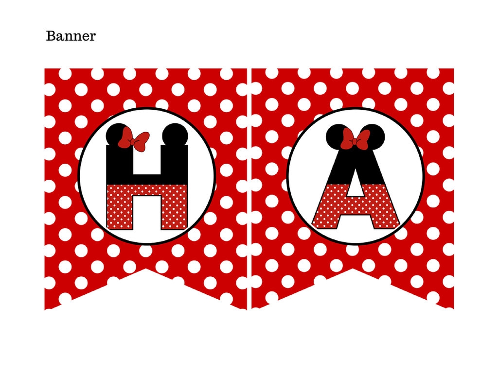 Minnie Mouse Birthday Pack Magical Printable