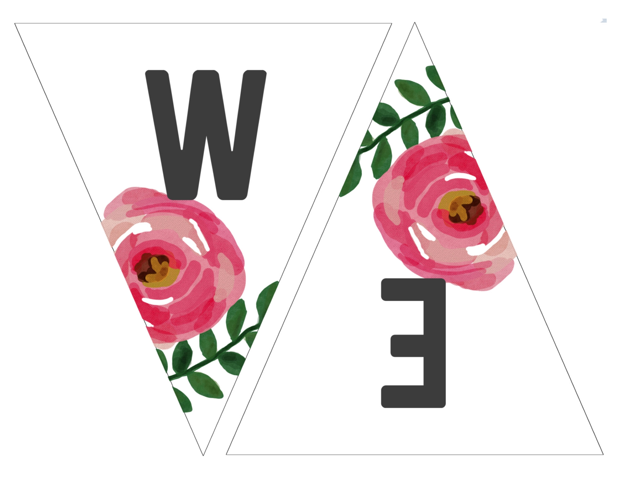 Mother s Day Banner Free Printable Paper Trail Design
