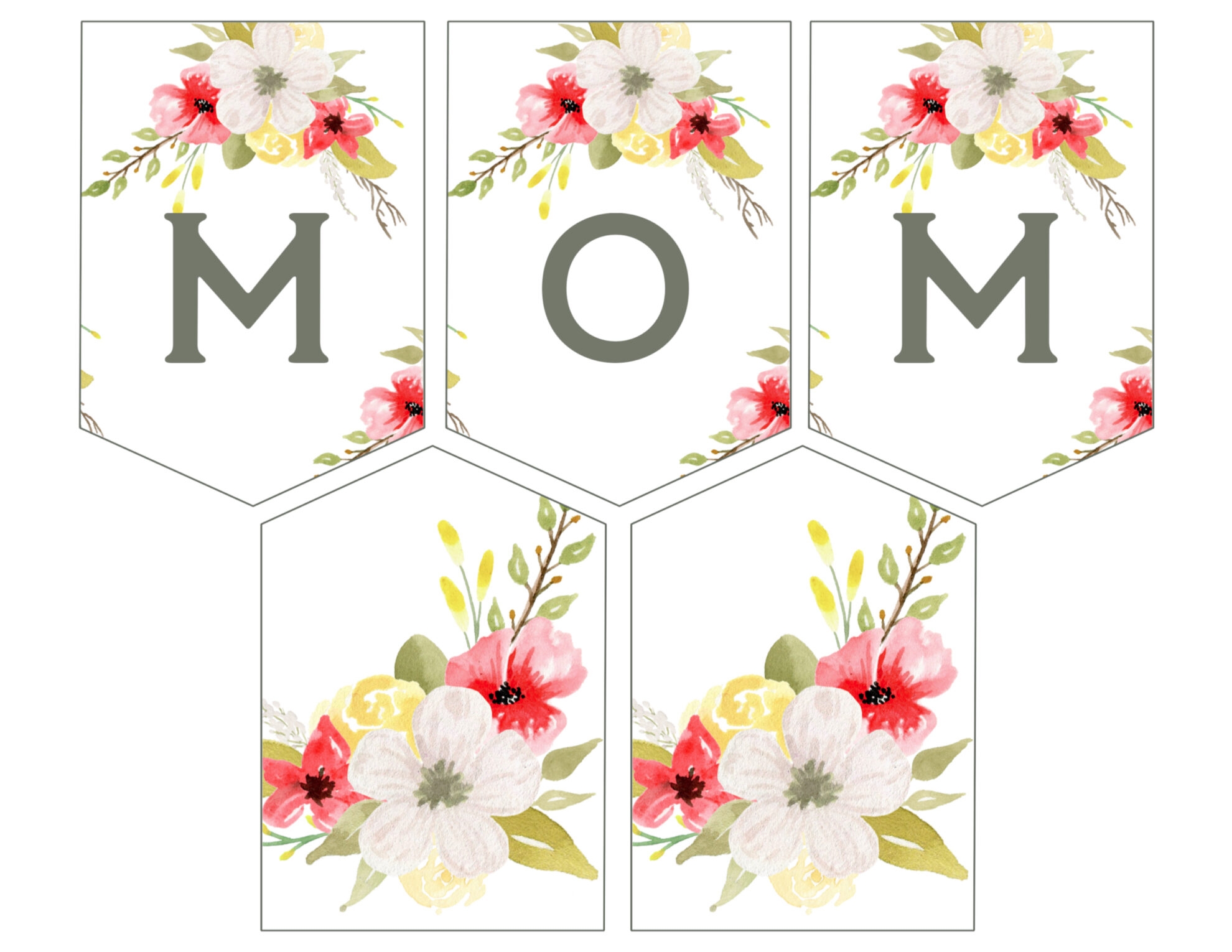 Mom To Be Banner Printable