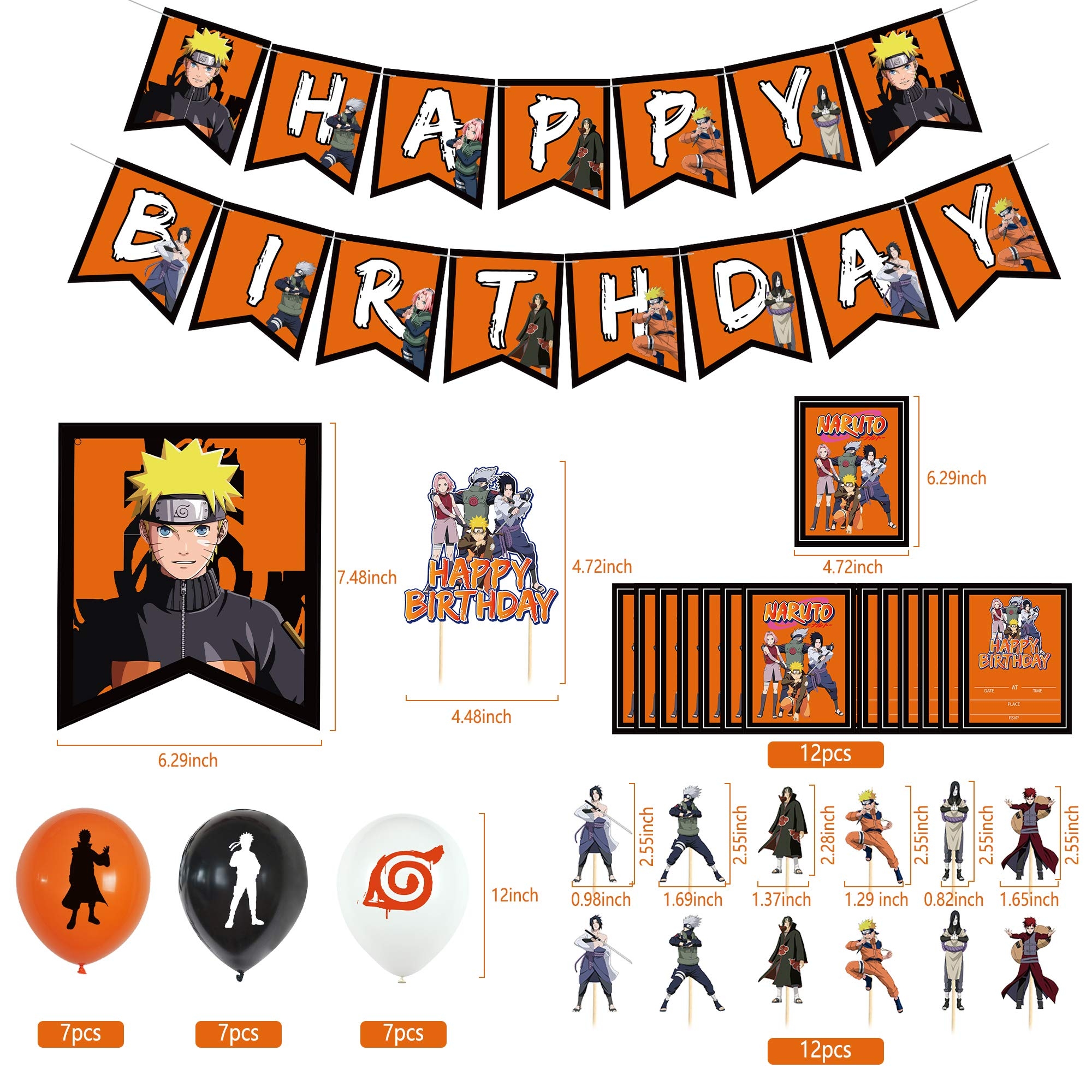 naruto birthday banner printable