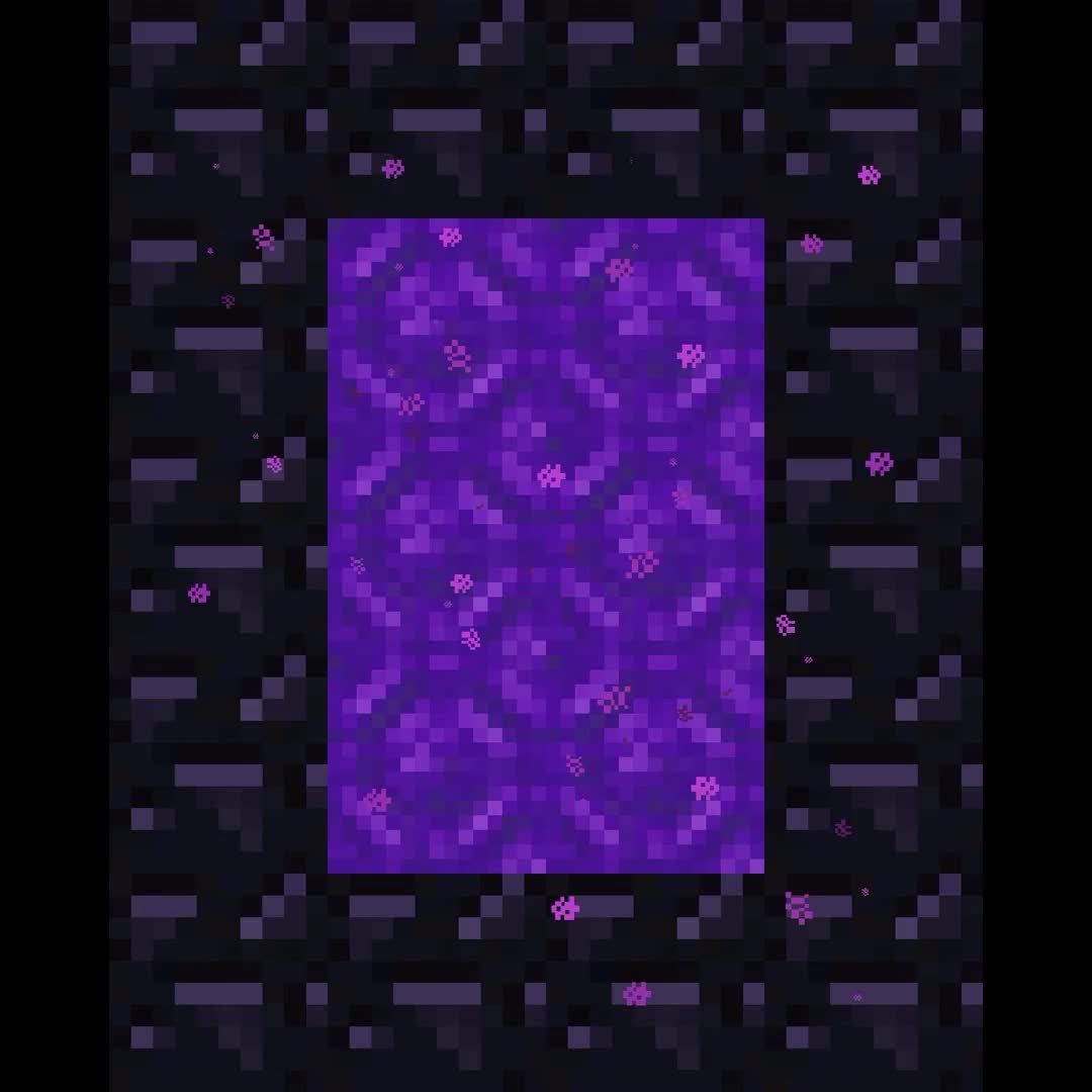 Nether Portal Digital File Ready To Print High Resolution 36 x45 BIG SIZE Etsy