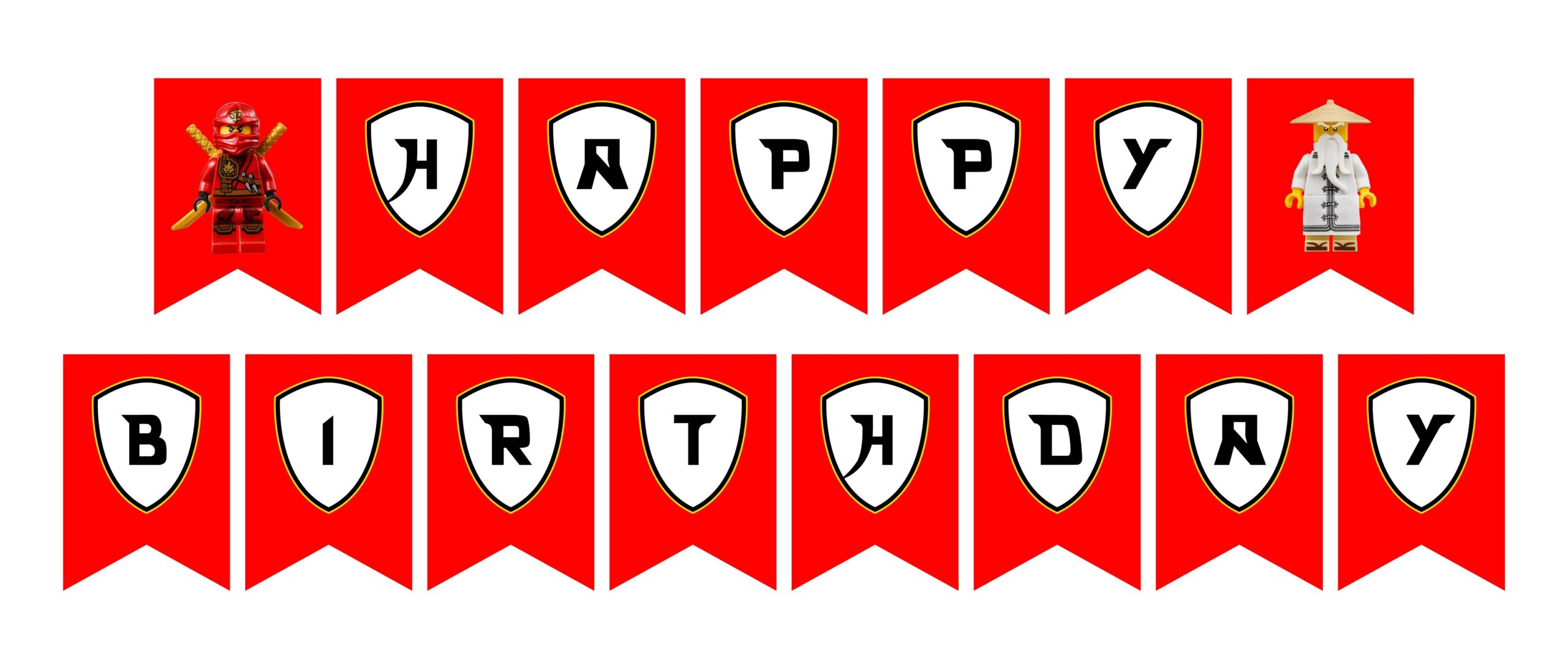 Ninjago Party 12 Free PDF Printables Printablee Ninjago Birthday Ninjago Birthday Party Ninjago Party