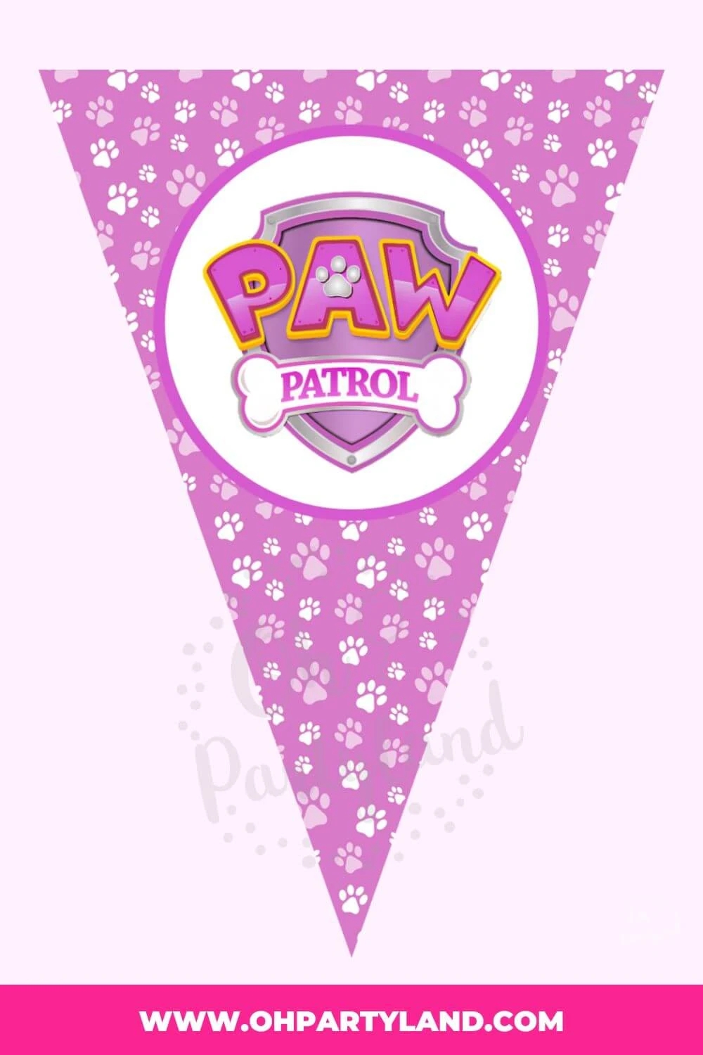 Paw Patrol Banner Free Printable