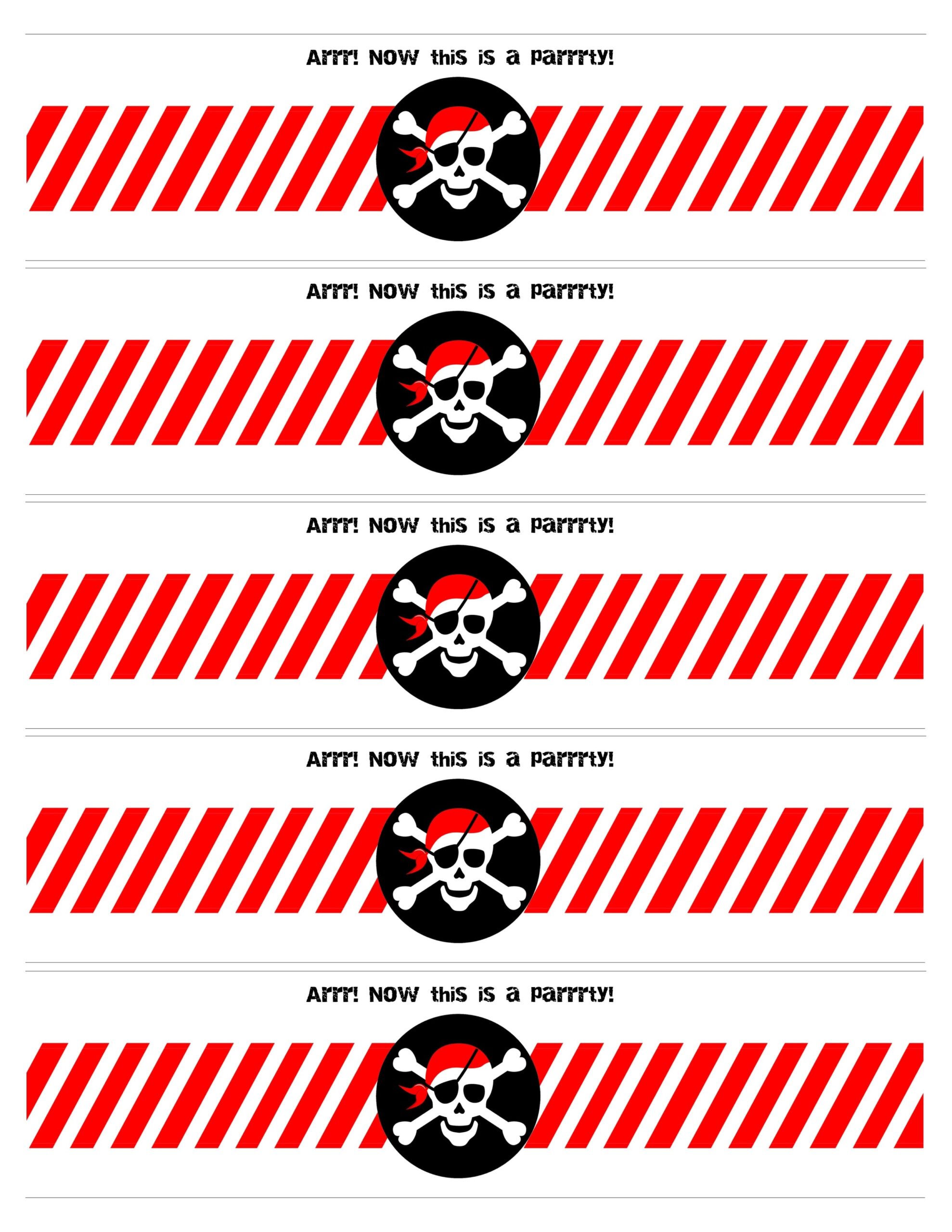 Pirate Birthday Party With FREE Printables How To Nest For Less