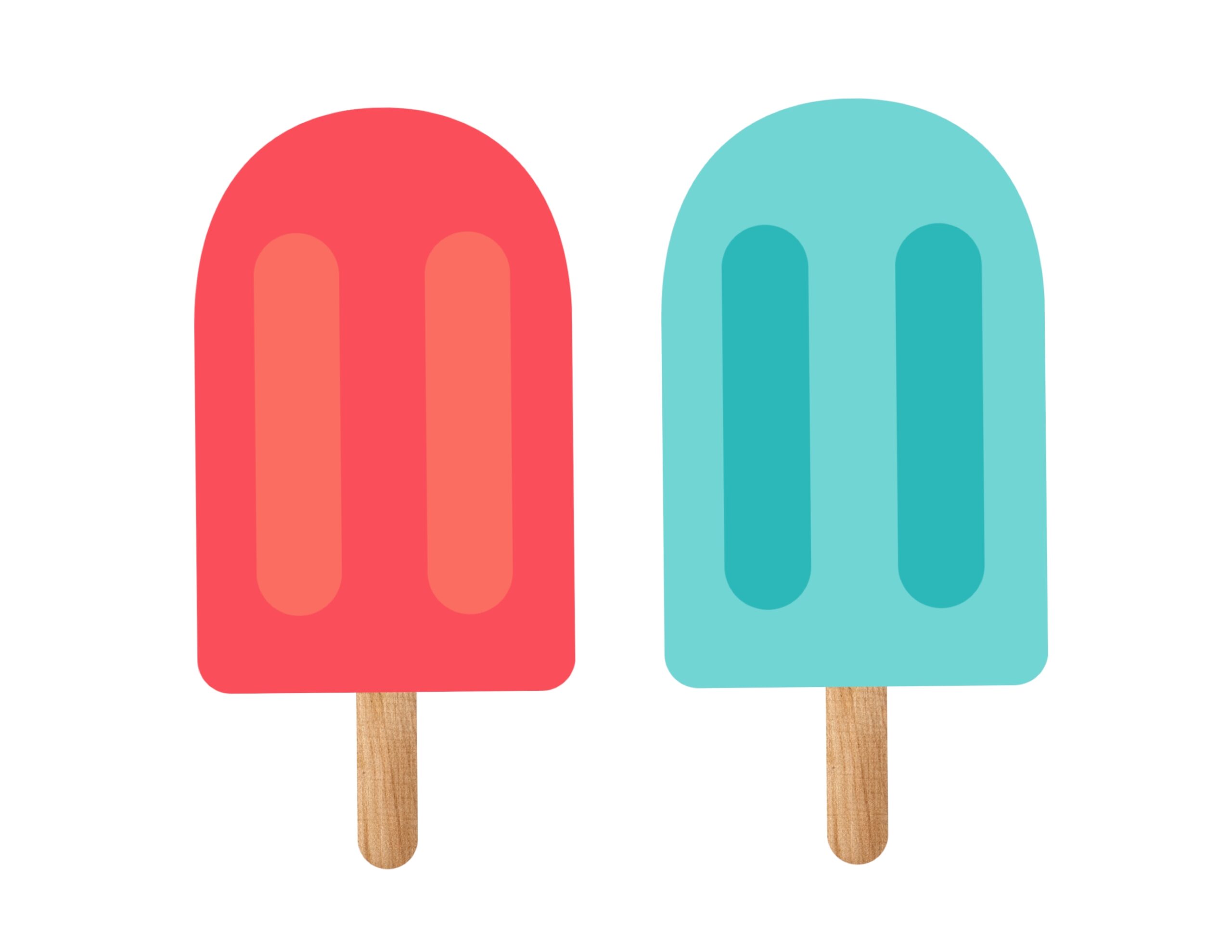 Popsicle Banner Free Printable