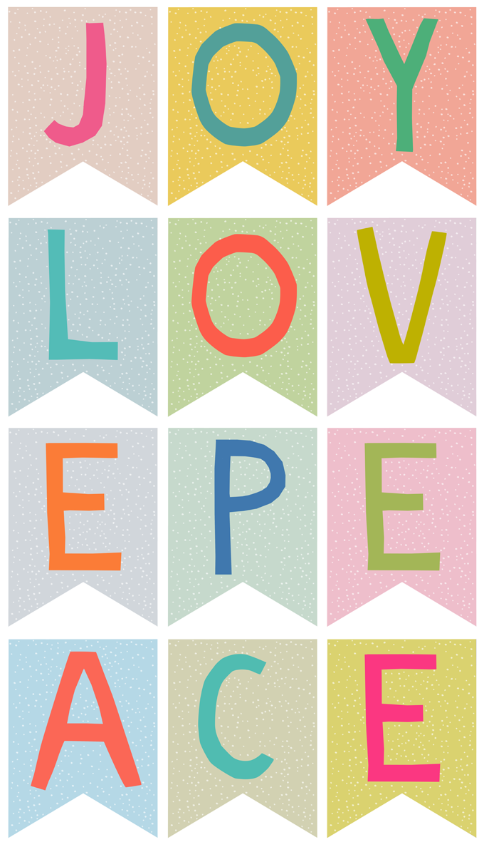 Printable Banners For The Holidays ARTBAR