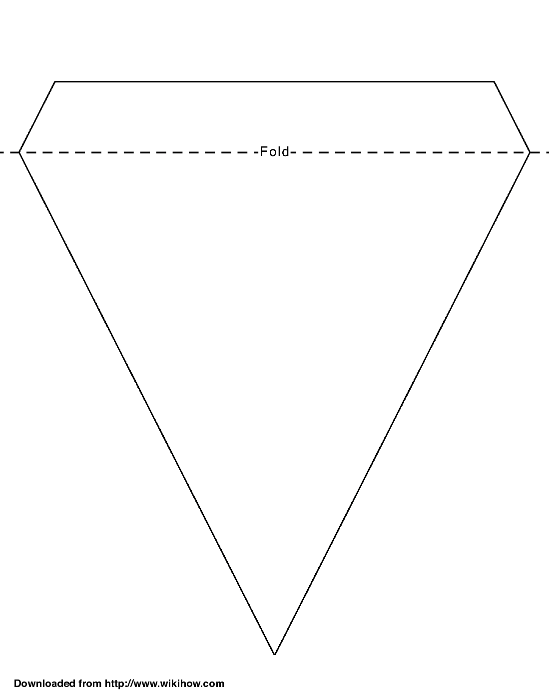 Printable Bunting Template Worksheets Library
