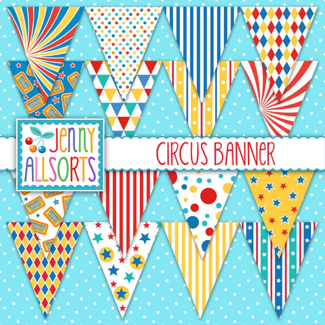 Circus Banner Printable
