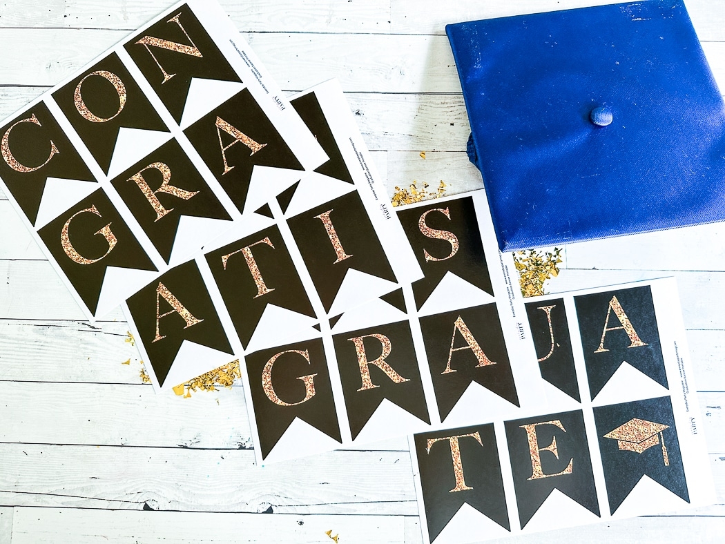 Congratulations Banner Printable Template