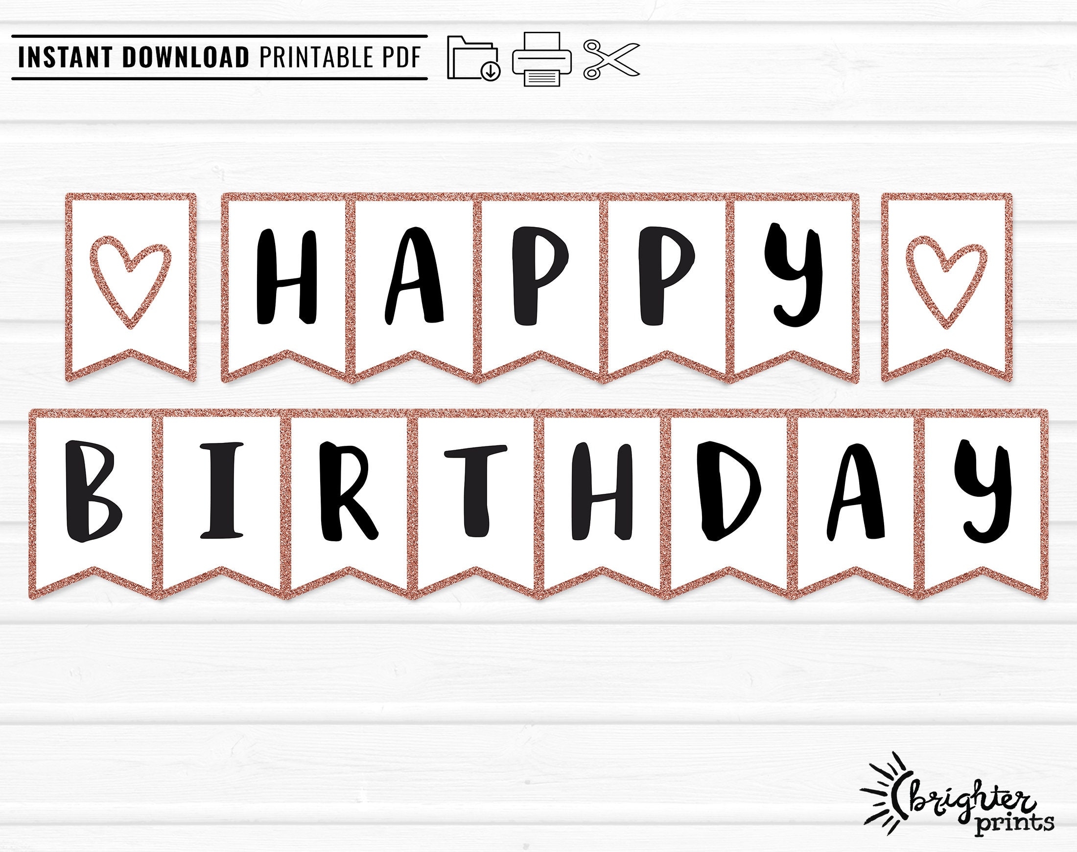 Hbd Banner Printable