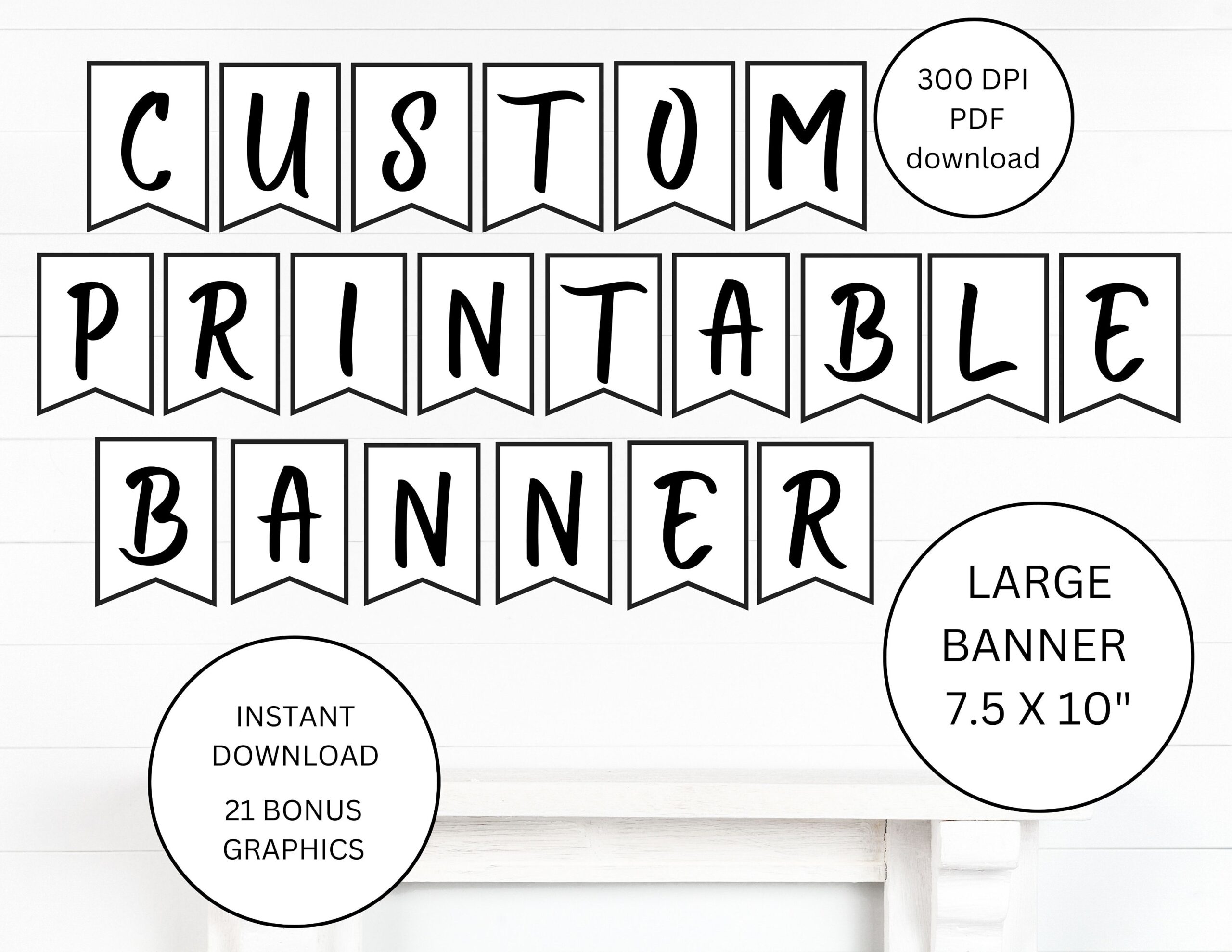 Printable Letters For Banners