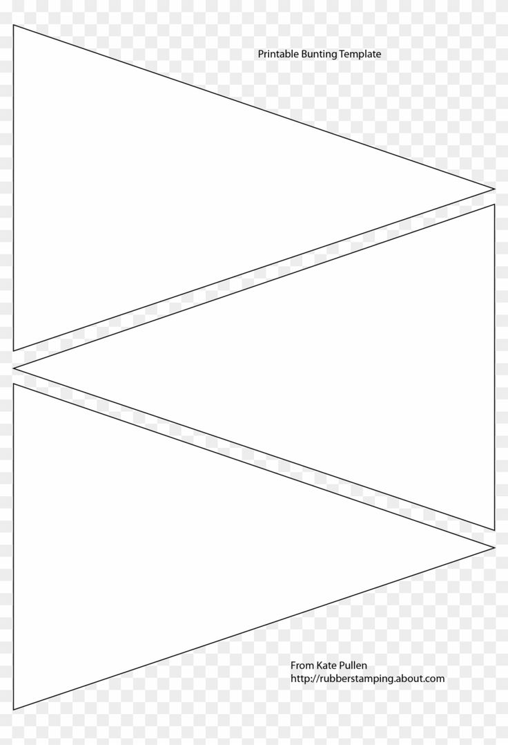 Printable Pennant Banner Template Event Planning Bunting Free Transparent PNG Clipart Images Download ClipartMax