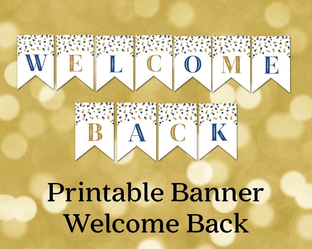 printable welcome back banner