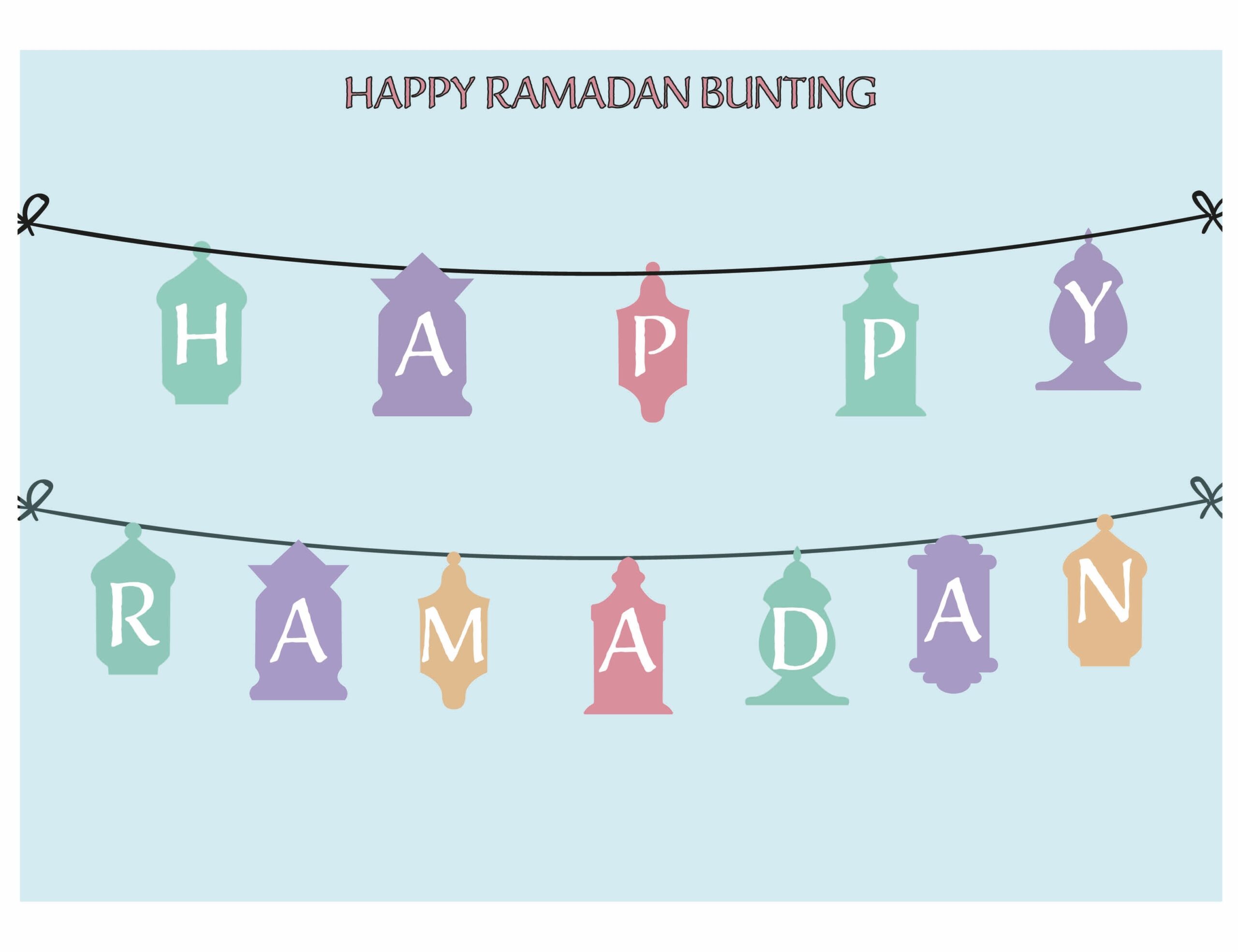 Ramadan Printable Banner