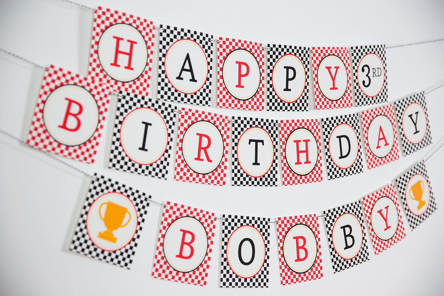 Race Car Birthday Party Banner 505 Design Inc