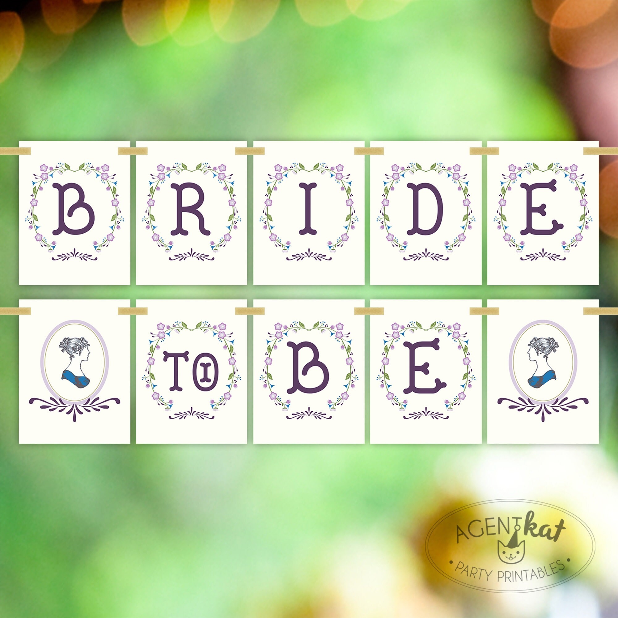 Bridal Shower Printable Banner