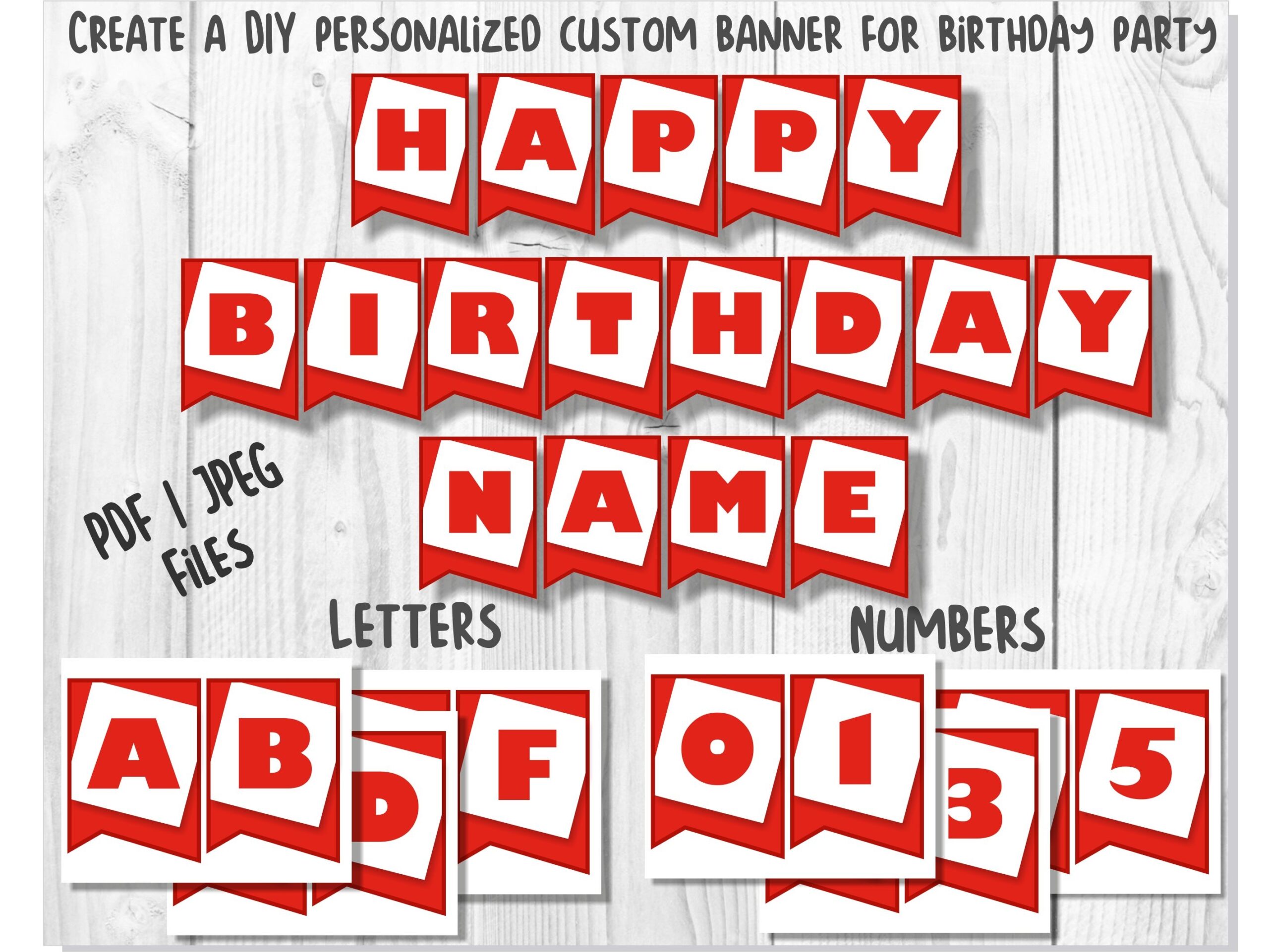 Roblox Printable Birthday Banner PDF JPEG Roblox Printabl Inspire Uplift