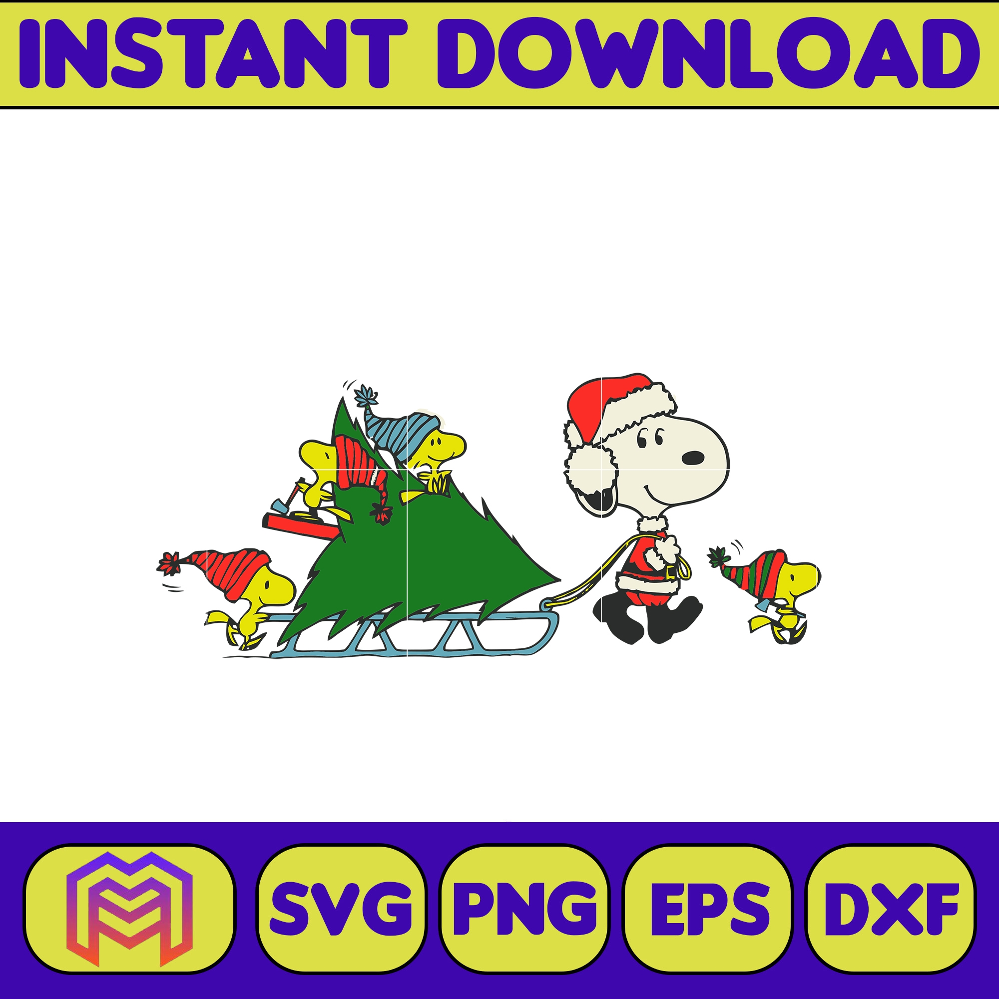 snoopy printable christmas banner