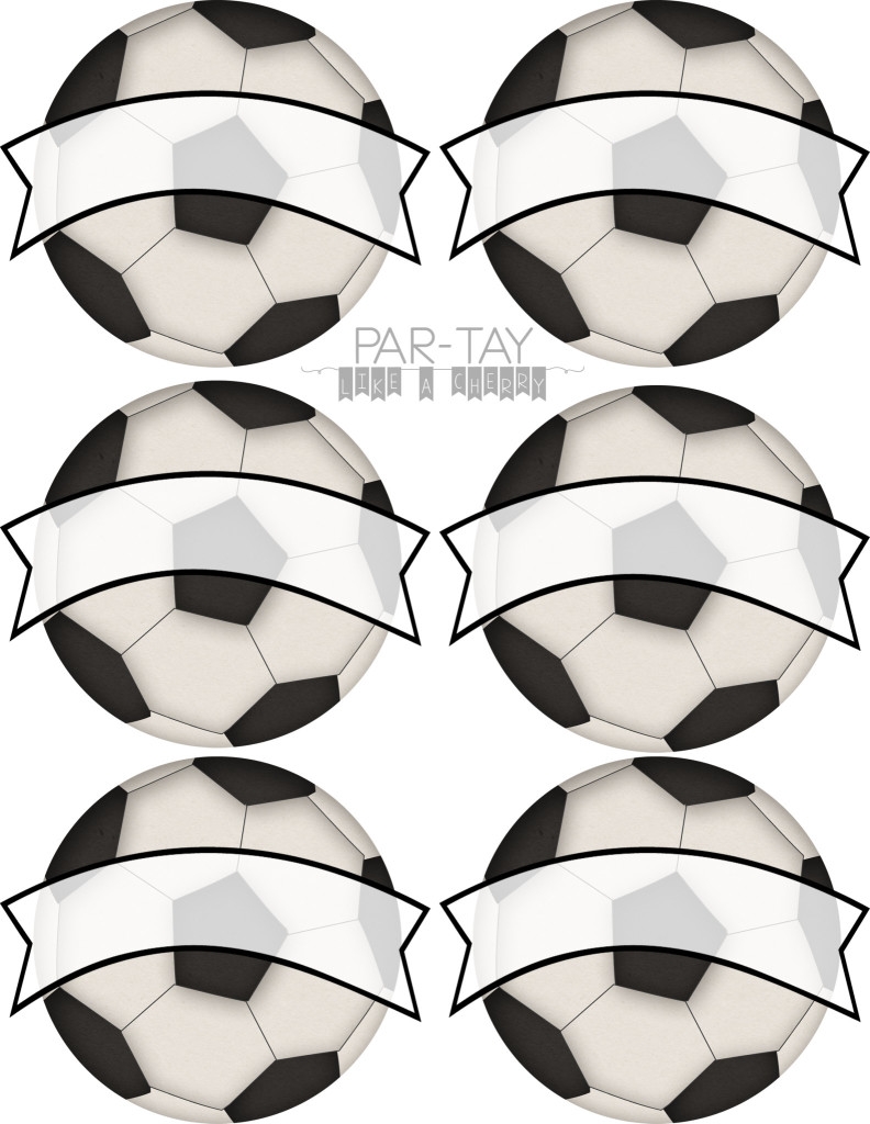 Soccer Team Snack Printables Party Like A Cherry