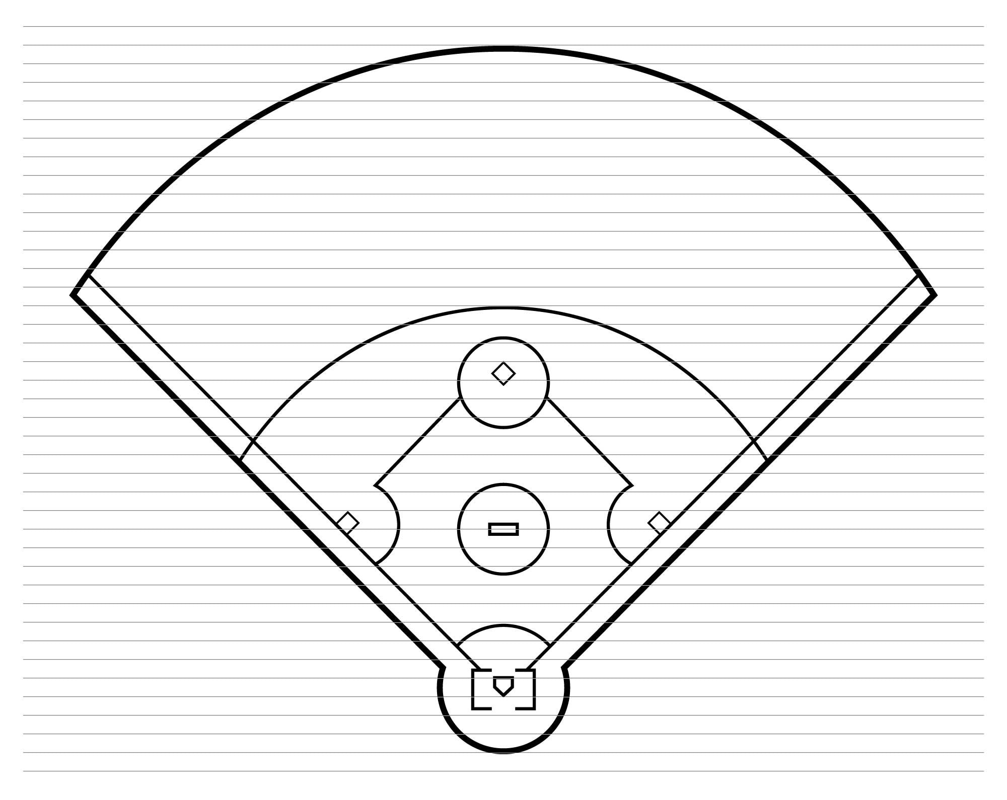 Printable Baseball Diamond Pdf