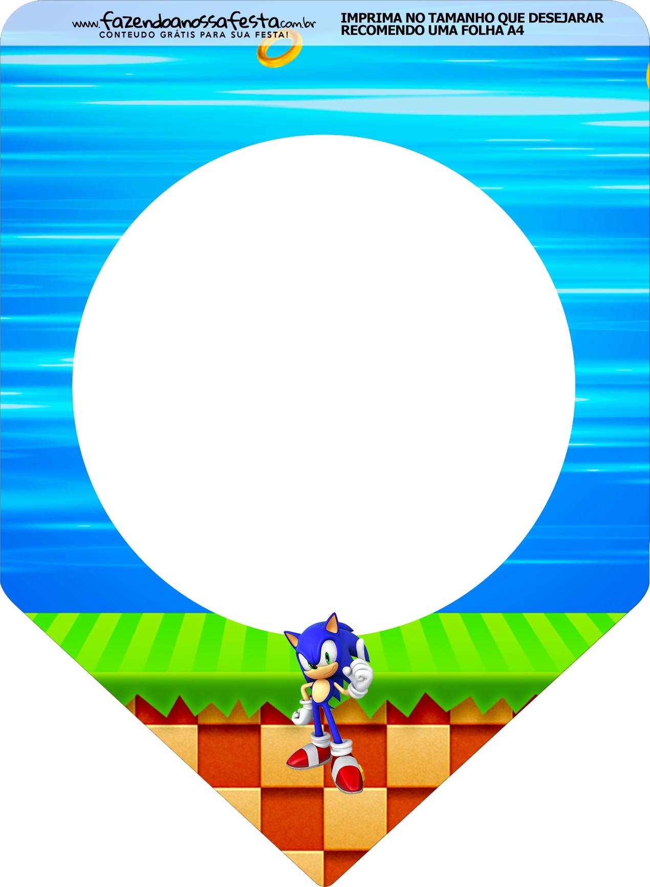 Sonic Party Free Party Printables Oh My Fiesta For Geeks