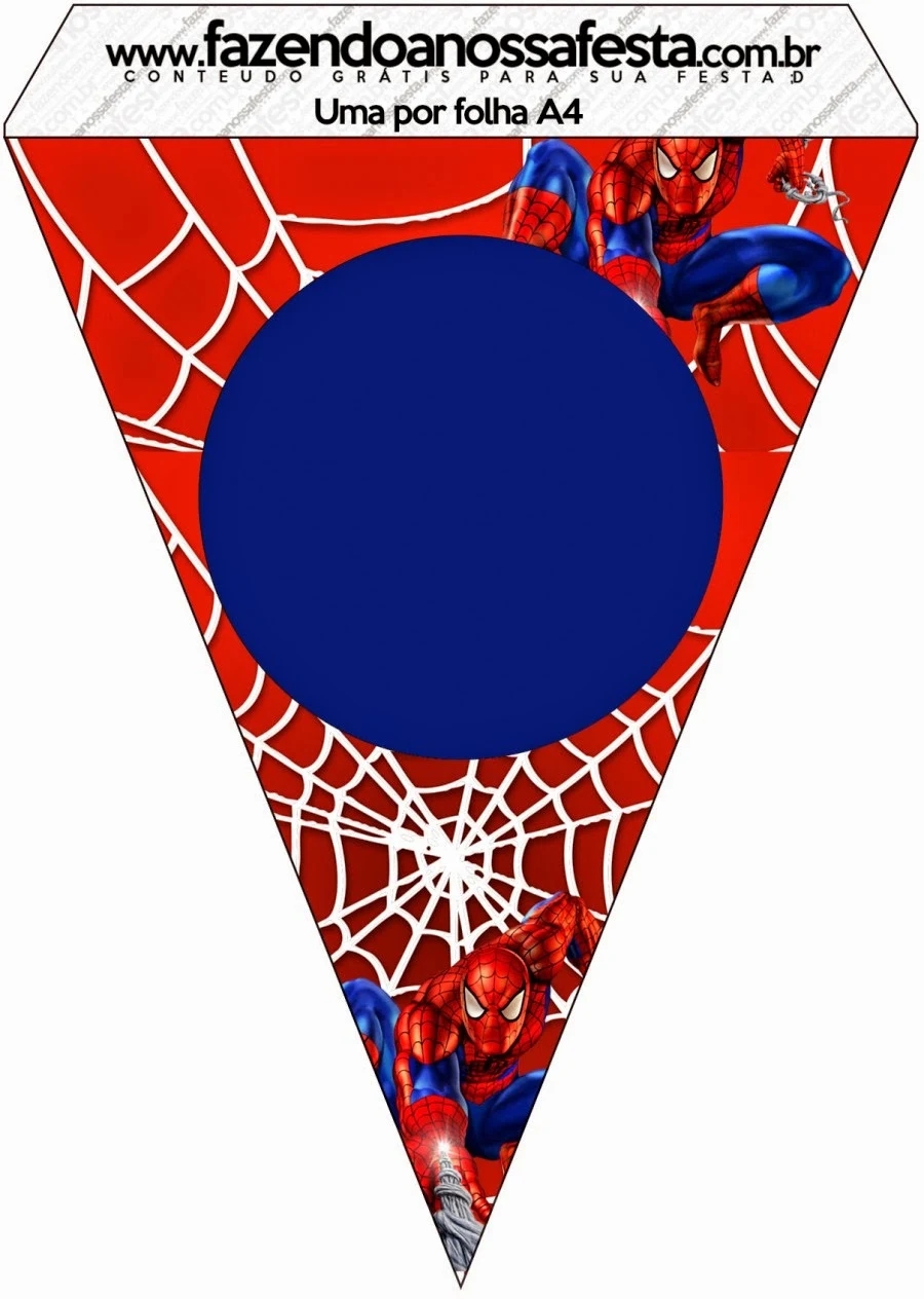 Spiderman Banner Printable