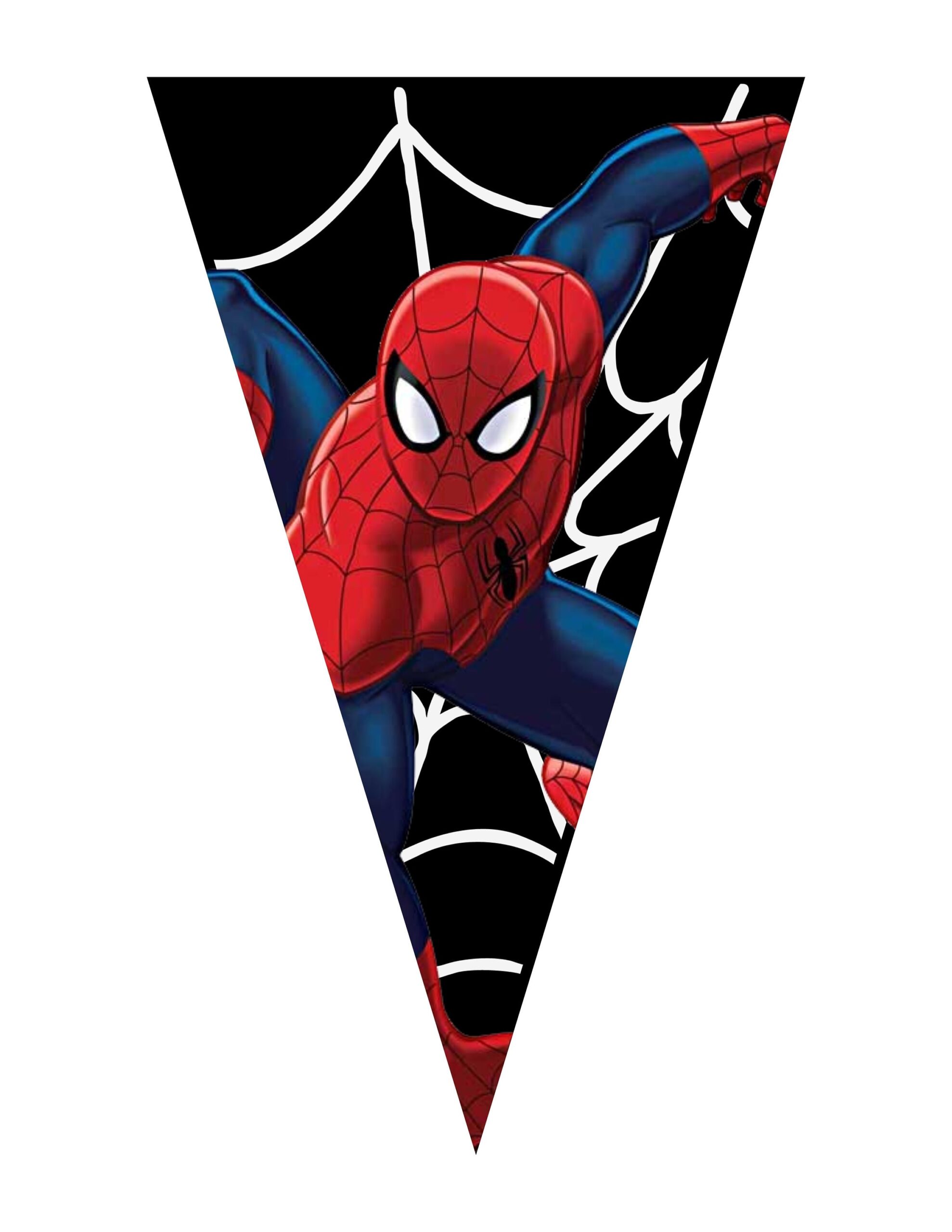 Spiderman Party Banner Happy Birthday Banner Spiderman Birthday Letters Numbers Superhero Party Digital Printable Instant Download Etsy
