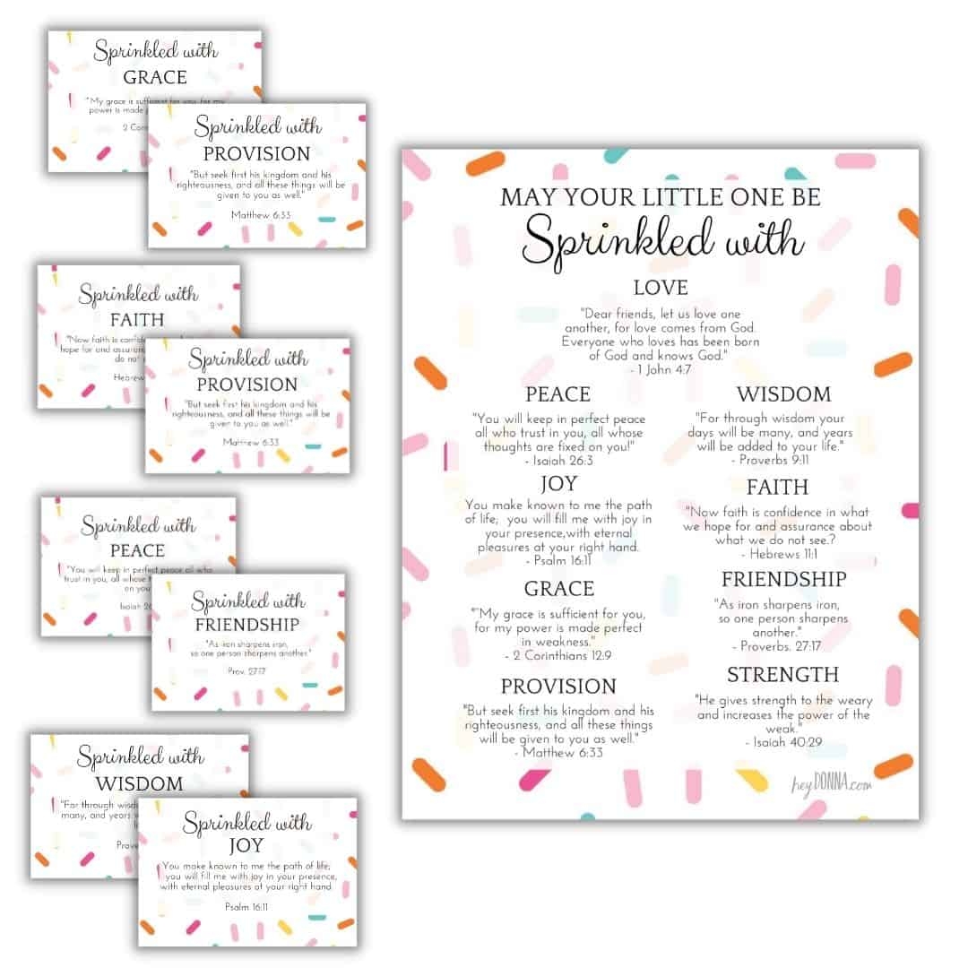 Sprinkled With Love Baby Shower Plus Free Printable