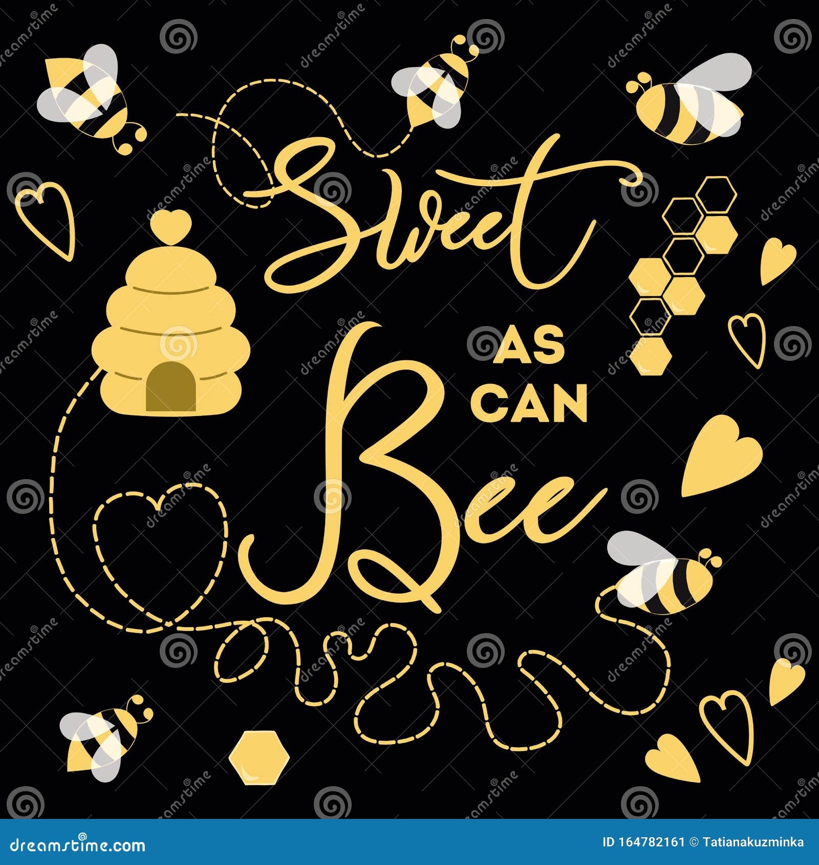 sweet as can bee banner printable