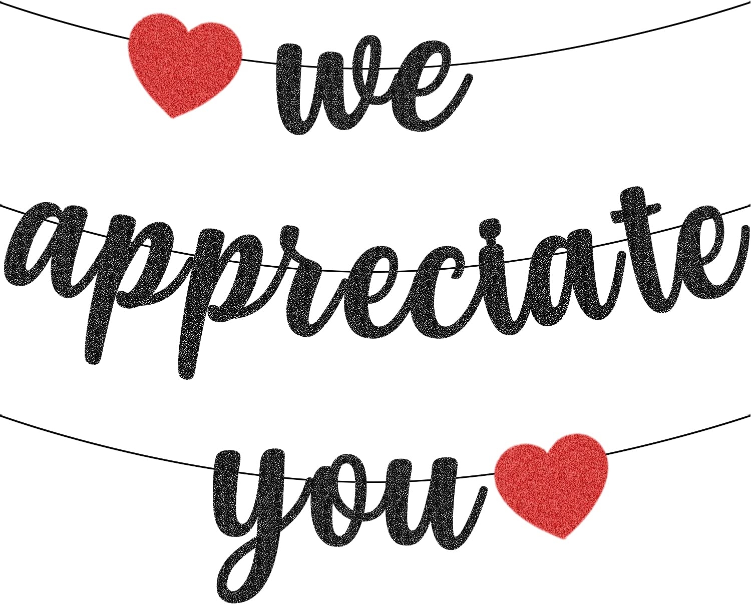 We Appreciate You Banner Printable