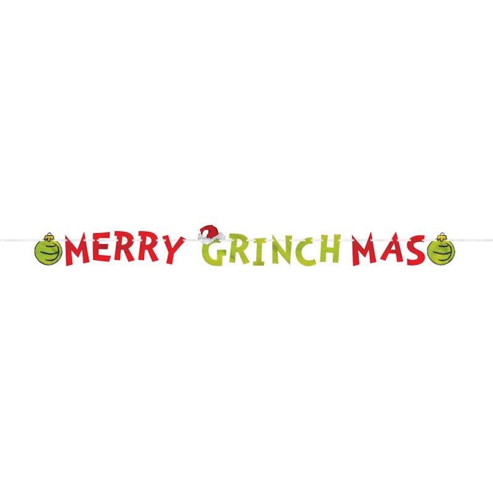 Merry Grinchmas Banner Printable Free