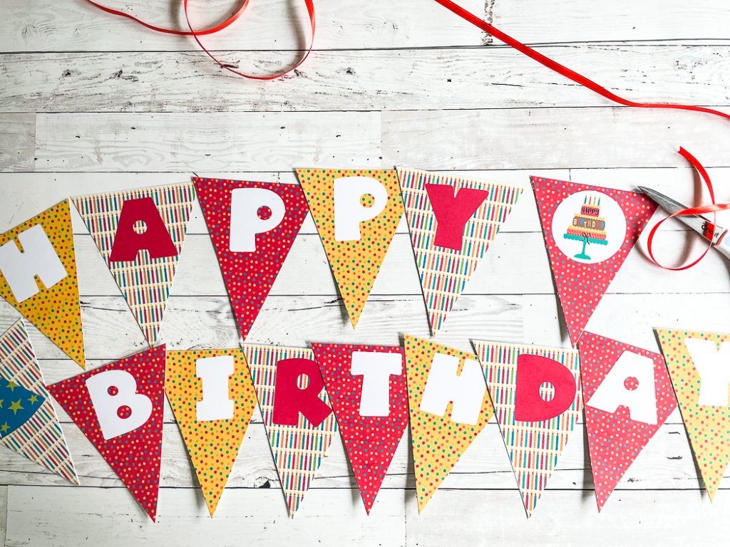 Totally Free Printable Birthday Banner Everyday Party Magazine
