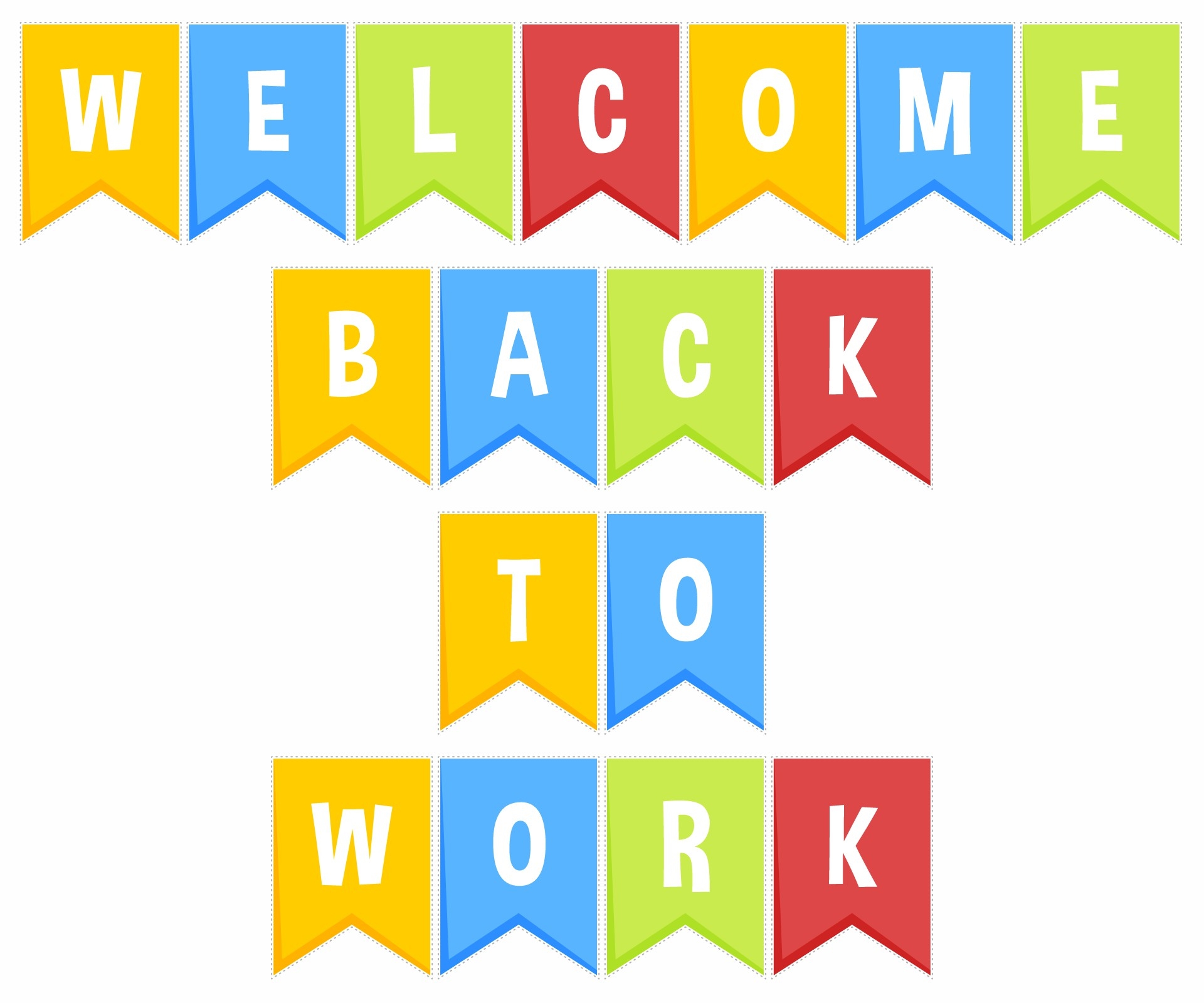 Welcome Back Banner 12 Free PDF Printables Printablee