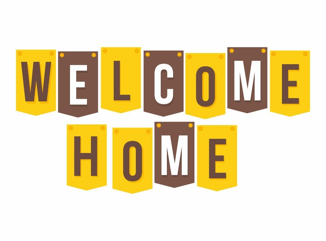 welcome home banner printable