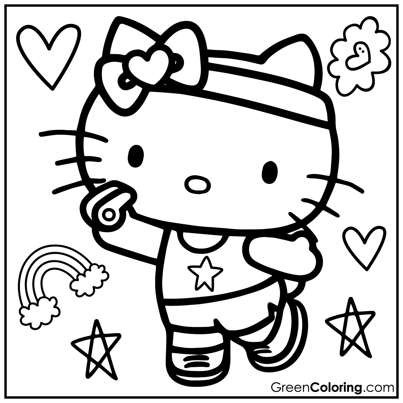 10 Hello Kitty Coloring Pages Download Free Printable PDF 10 Hello Kitty Coloring Pages Download Free Printable PDF