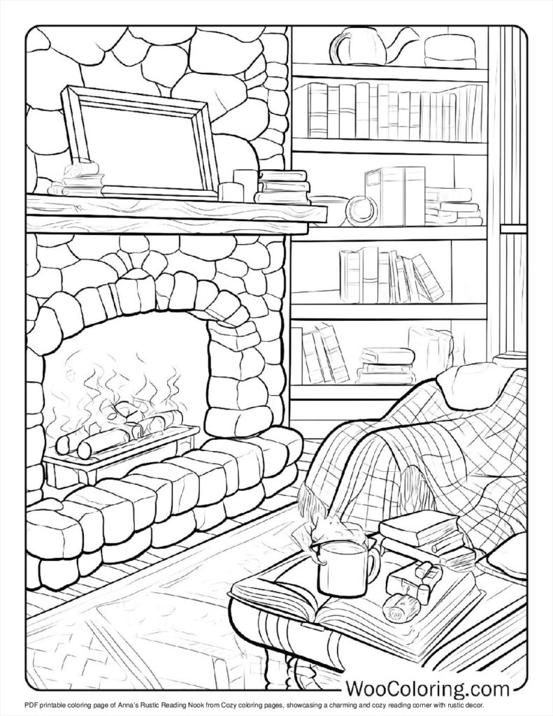 100 Cozy Coloring Pages Free PDF To Print Woo Coloring 100 Cozy Coloring Pages Free PDF To Print Woo Coloring