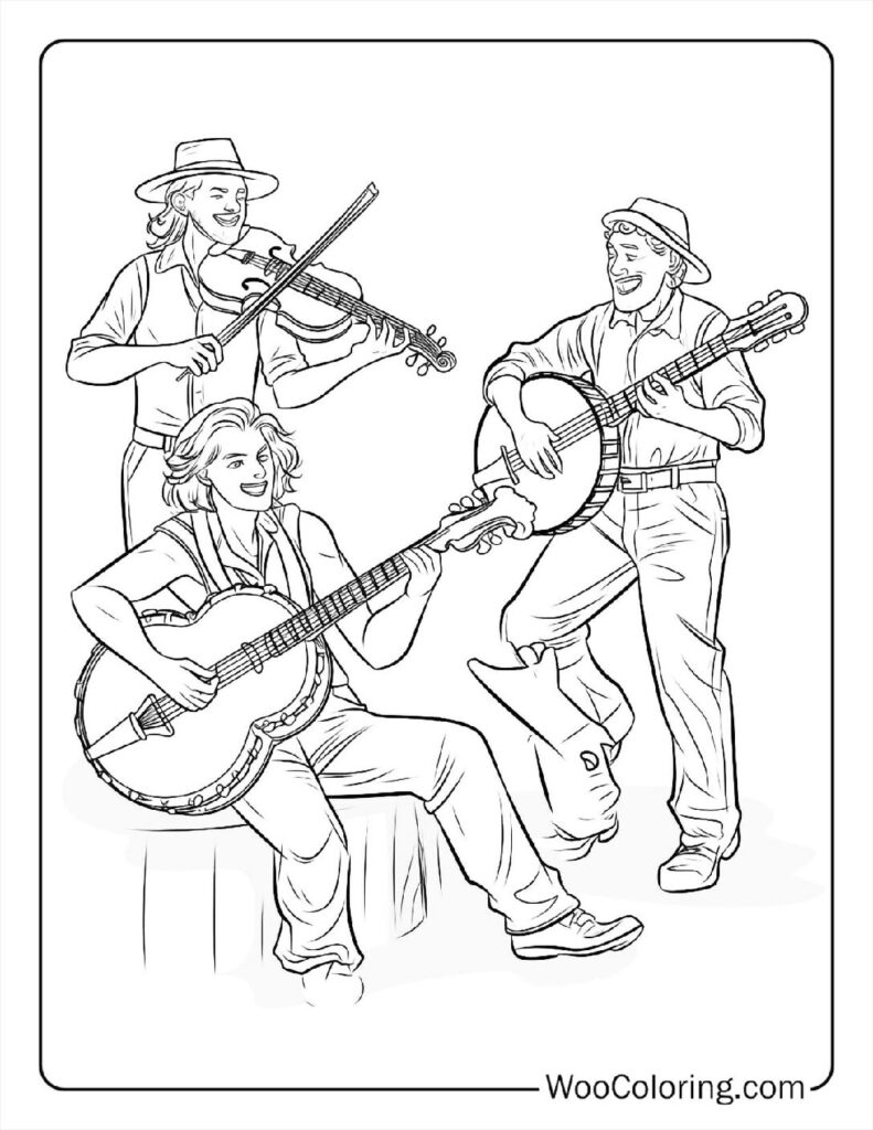 100 Music Coloring Pages Free PDF To Print Woo Coloring
