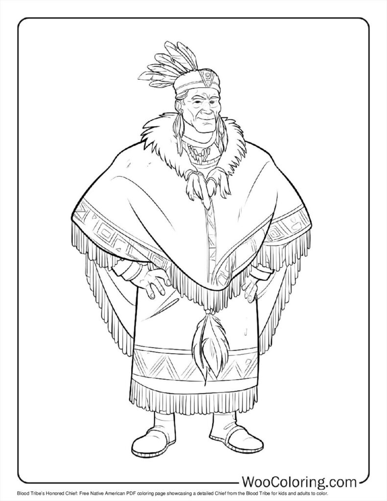 100 Native American Coloring Pages Free PDF To Print Woo Coloring