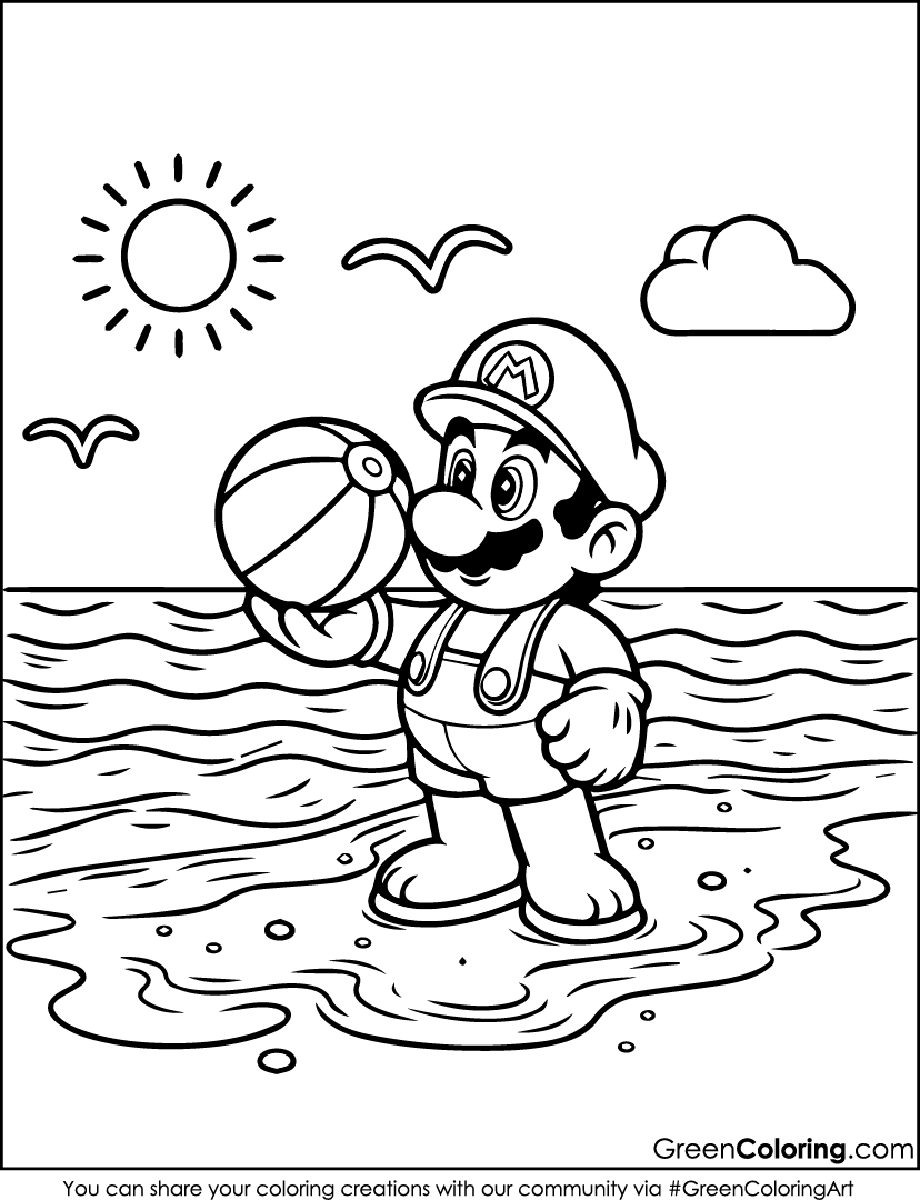 free coloring pages mario characters free coloring pages mario characters