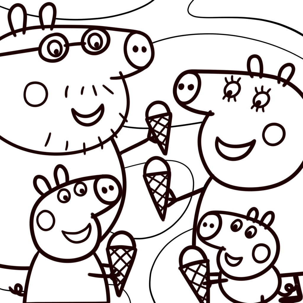 peppa pig coloring pages peppa pig coloring pages