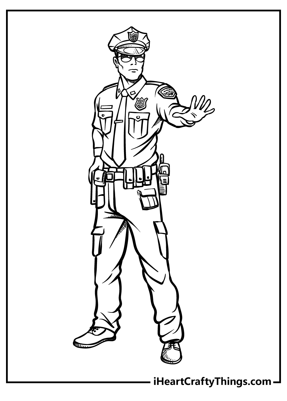 15 Police Coloring Pages 100 Free Printables 