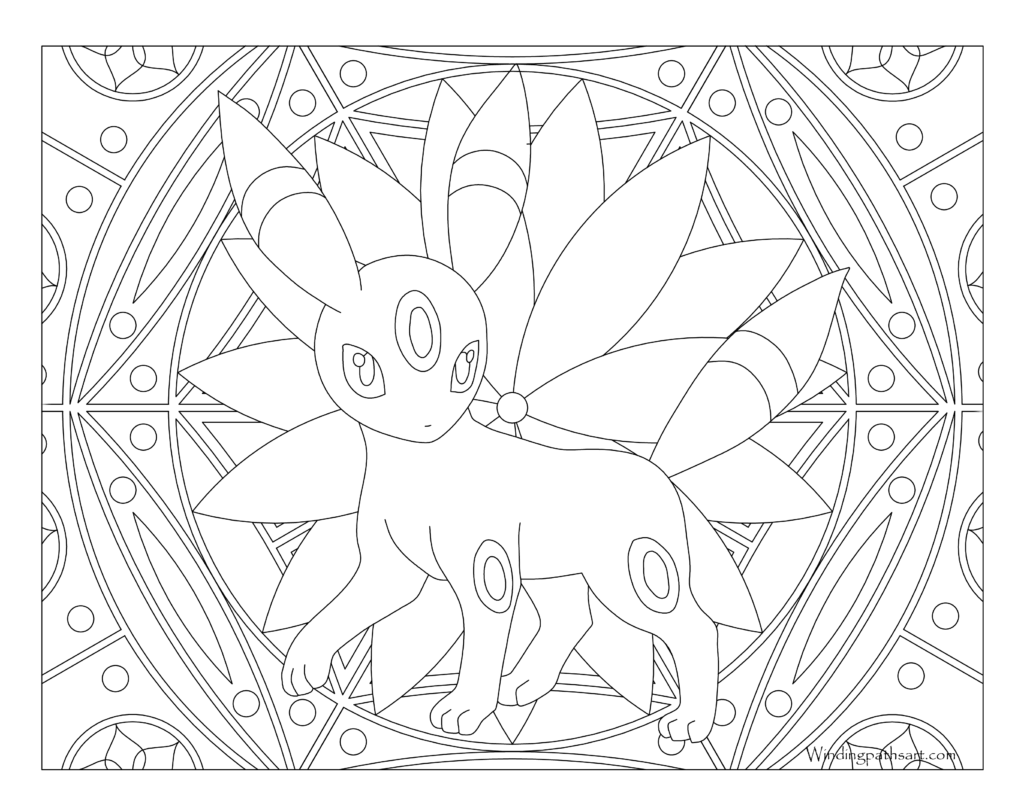 coloring pages of umbreon coloring pages of umbreon